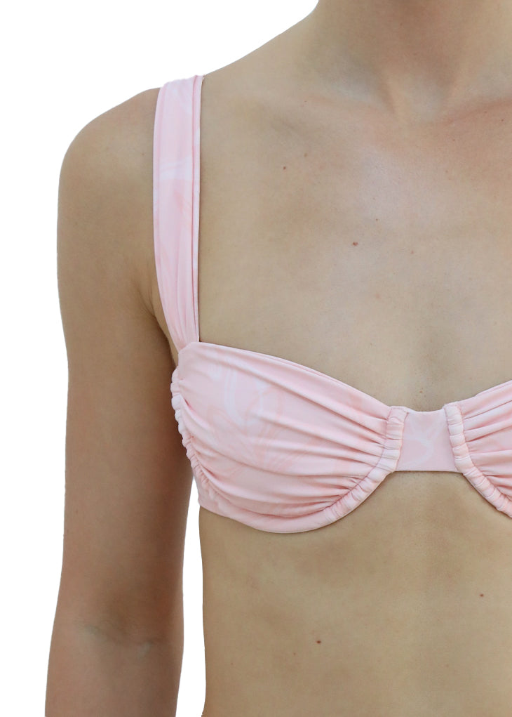 Balconette Top - Blush
